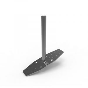 Palo P50 H 500 - mono falda - H 500 - 120MK050MF - ZN