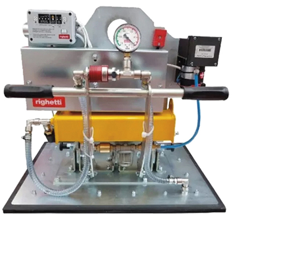 RIGHETTI VENTOSA M1B A PIASTRA RETTANGOLARE