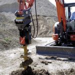 TRIVELLA IDRAULICA PER ESCAVATORE