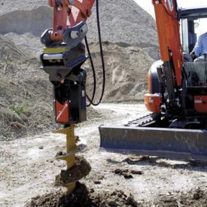 TRIVELLA IDRAULICA PER ESCAVATORE