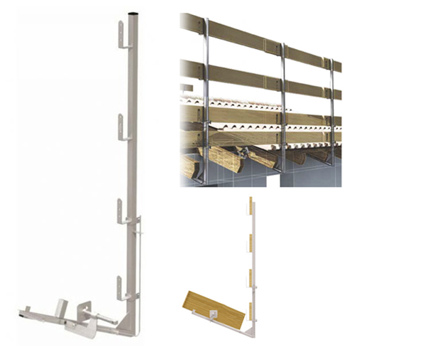 112FR | Parapetto frontale per legno