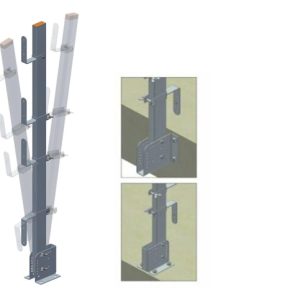 117M | Parapetto per bordi orizzontali e verticali